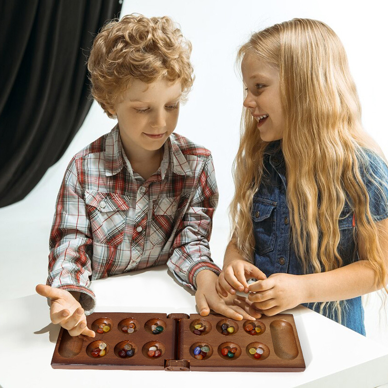 Ancient Mancala African Chess  - Board Game Family avaliação e preço