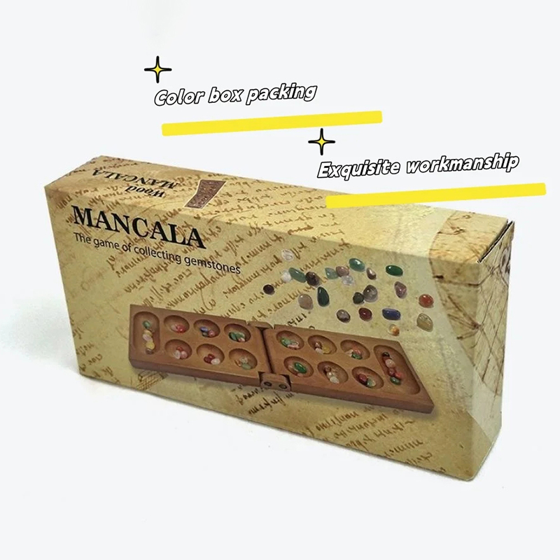 Ancient Mancala African Chess  - Board Game Family avaliação e preço