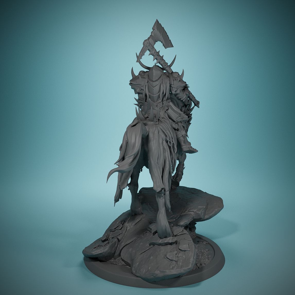 80mm Dark Night Death Horse Bo - Board Game Night avaliação e preço