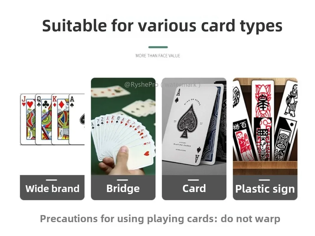 Automatic USB/Battery Card Shu - Board Game Uno avaliação e preço