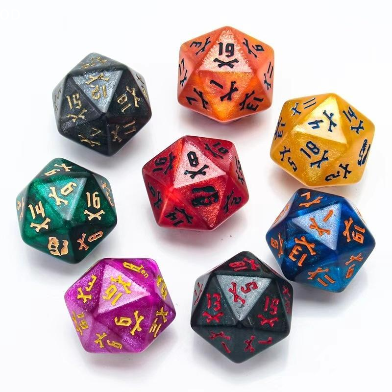 7Pcs/Set Dinosaur Dice Clear E - Board Game Night avaliação e preço