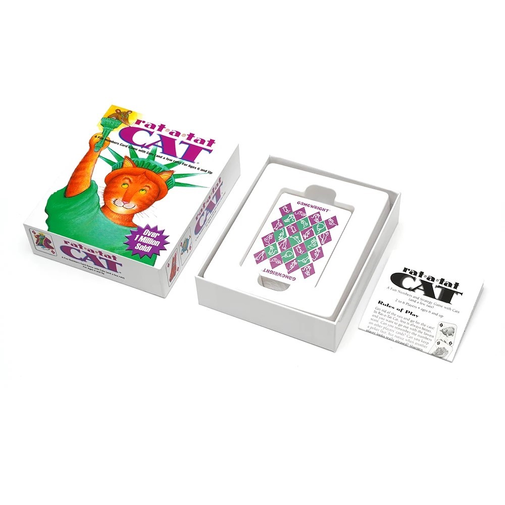 Rat A Tat Cat Fun Numbers Card - Board Game For 2 Players avaliação e preço