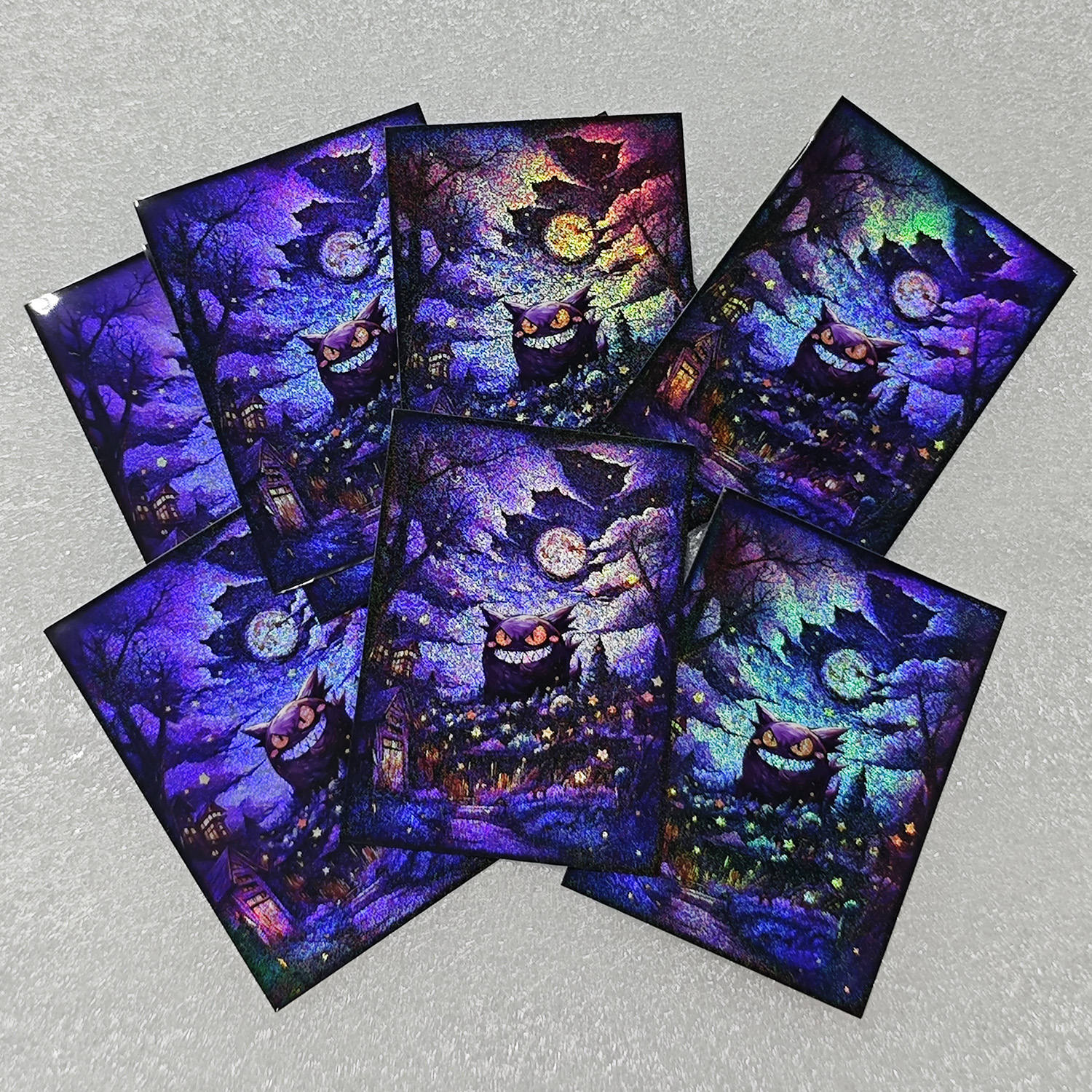 60PCS Anime Pokemon Gengar Car - Board Game Night avaliação e preço