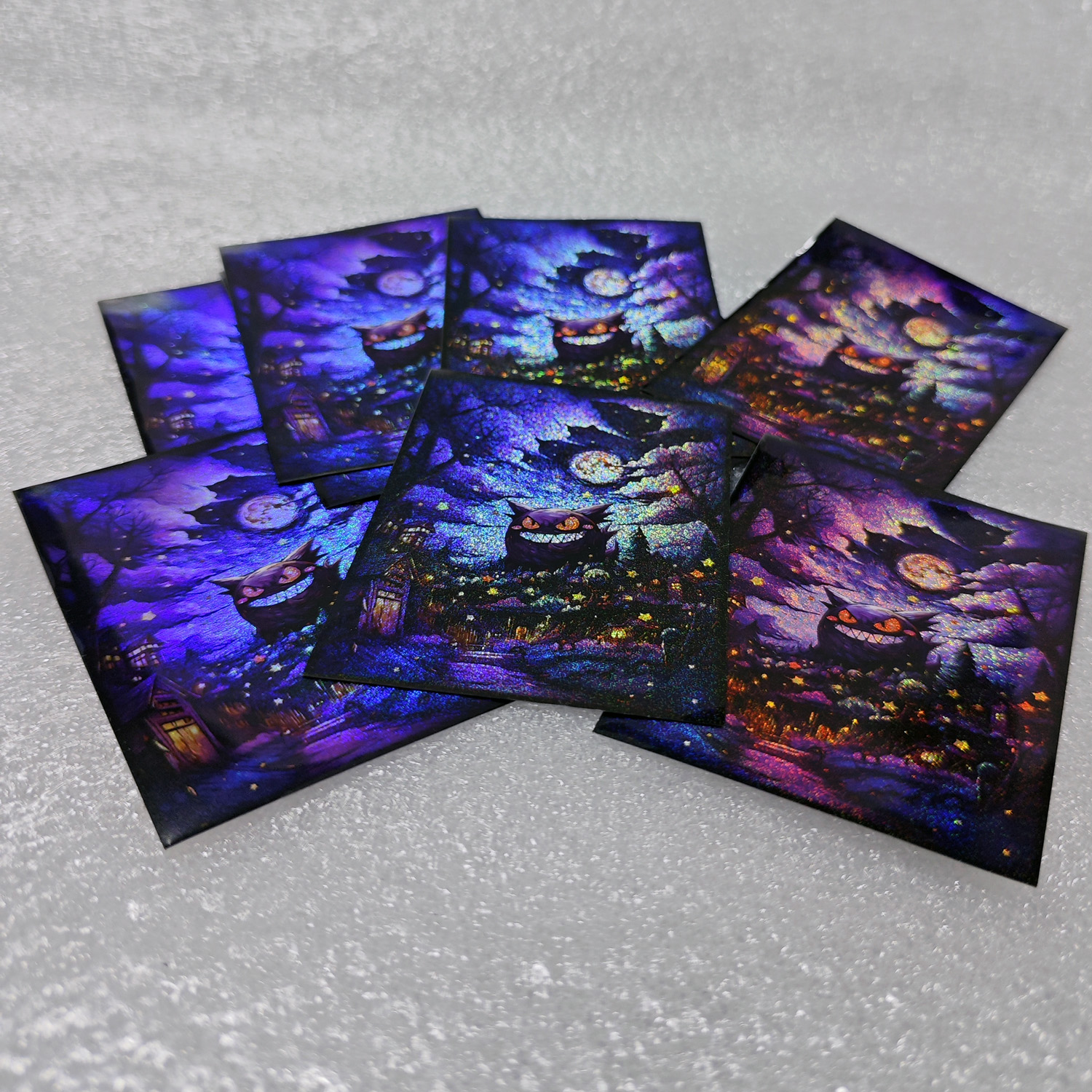 60PCS Anime Pokemon Gengar Car - Board Game Night avaliação e preço