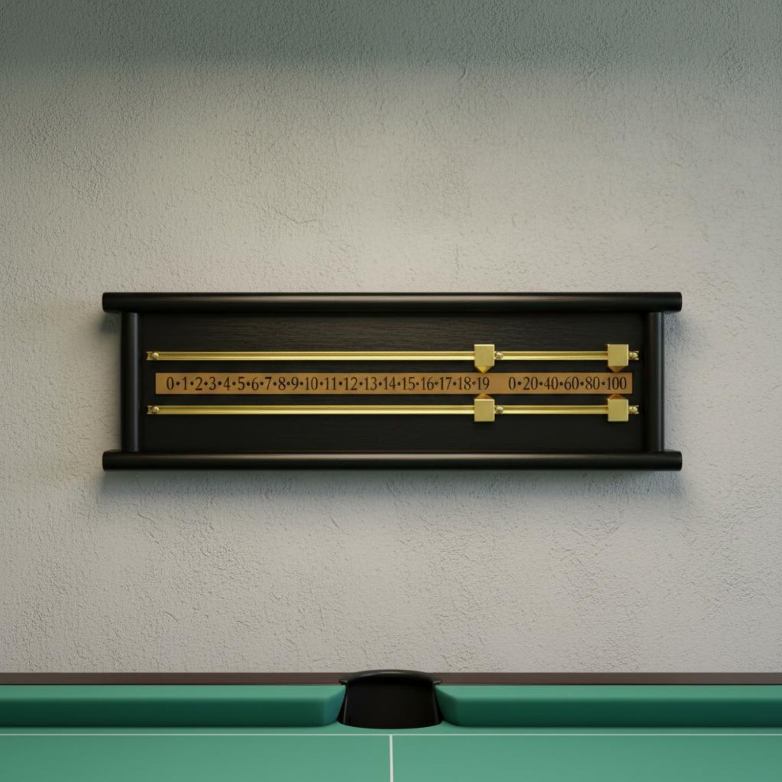 Wooden Snooker Scorer Dual Rai - Board Game For 2 Players avaliação e preço