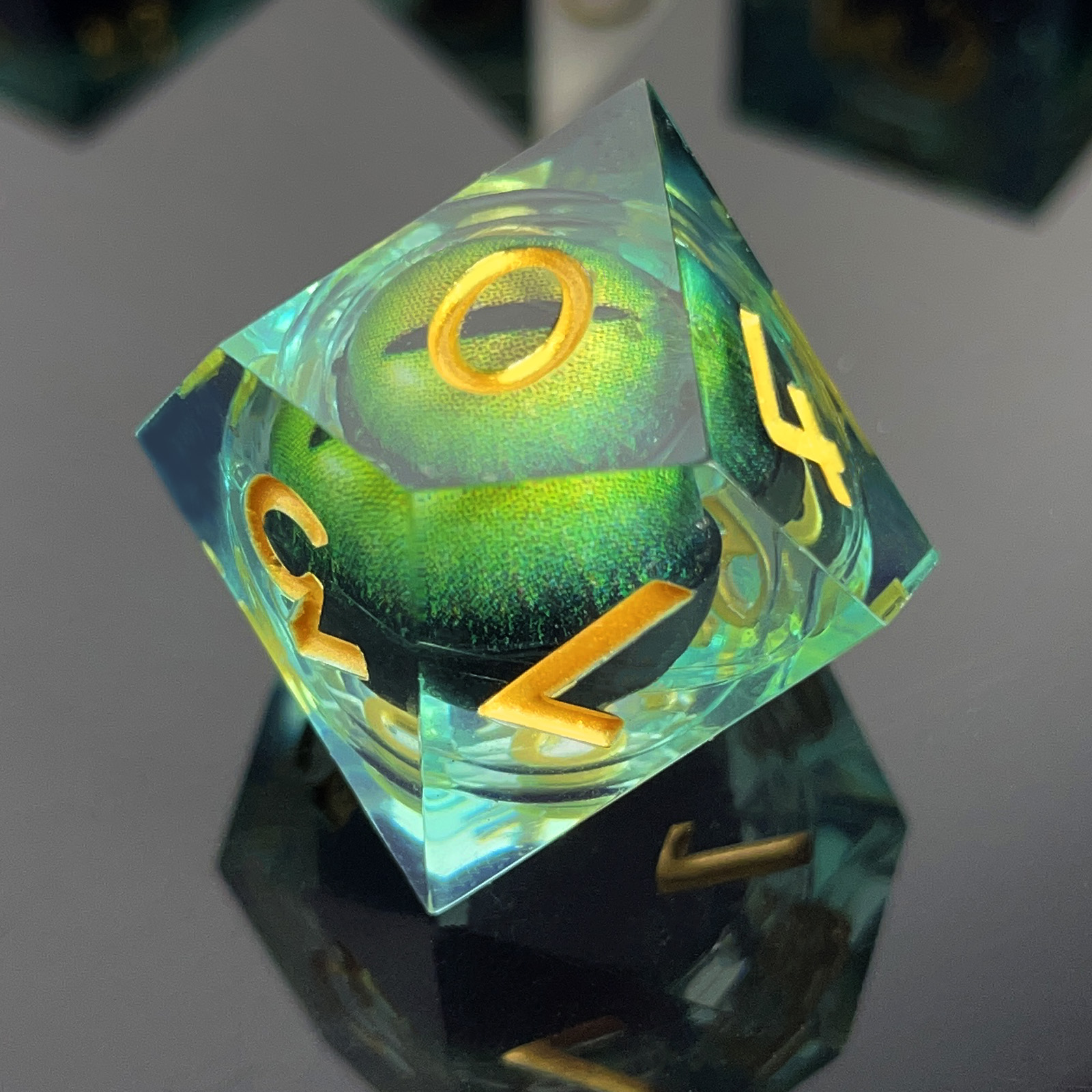 Boardgame 7 Die Polyhedral Cry - Board Game Dungeons And Dragons avaliação e preço