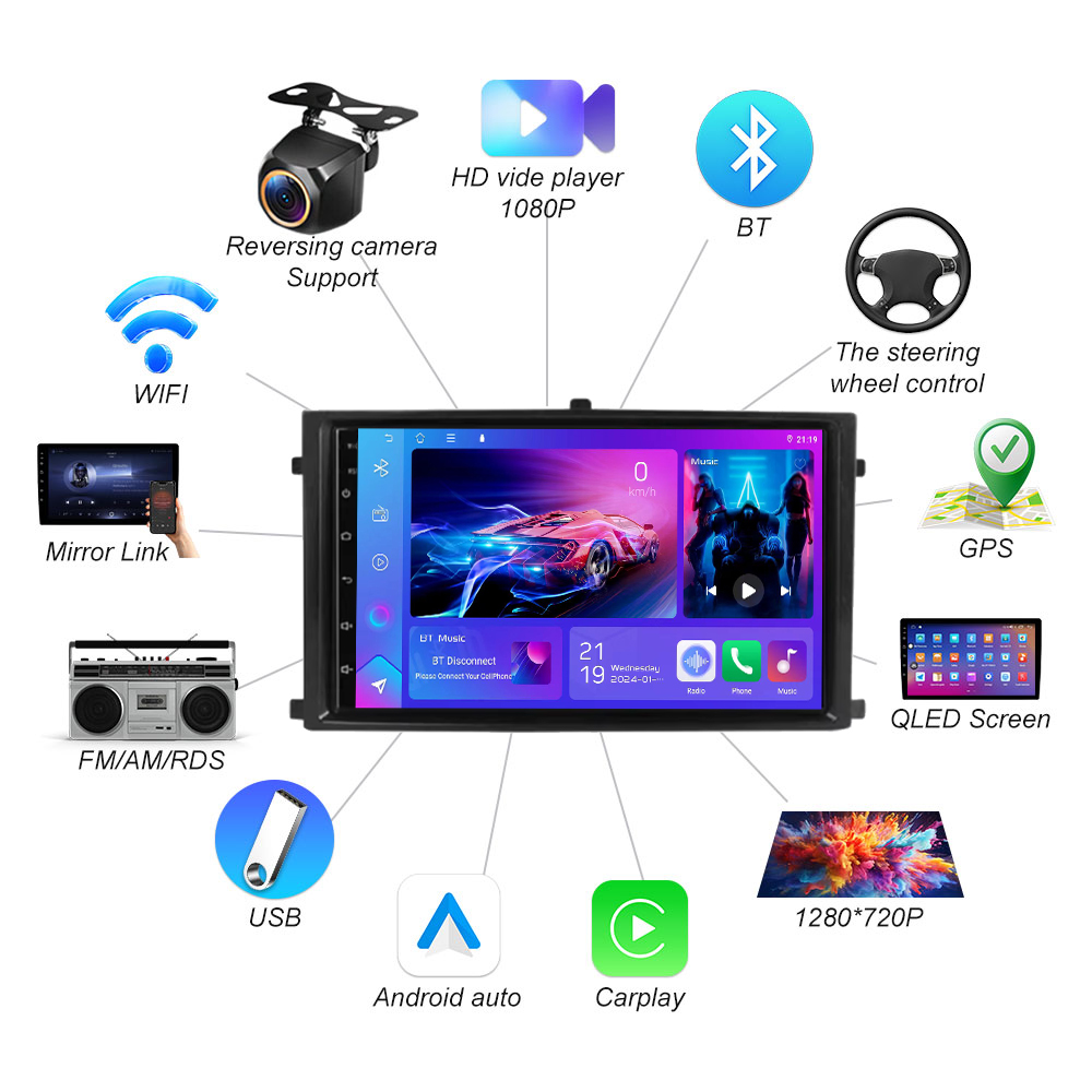 Android 16 7inch For Ssangyong - Board Game For 2 Players avaliação e preço