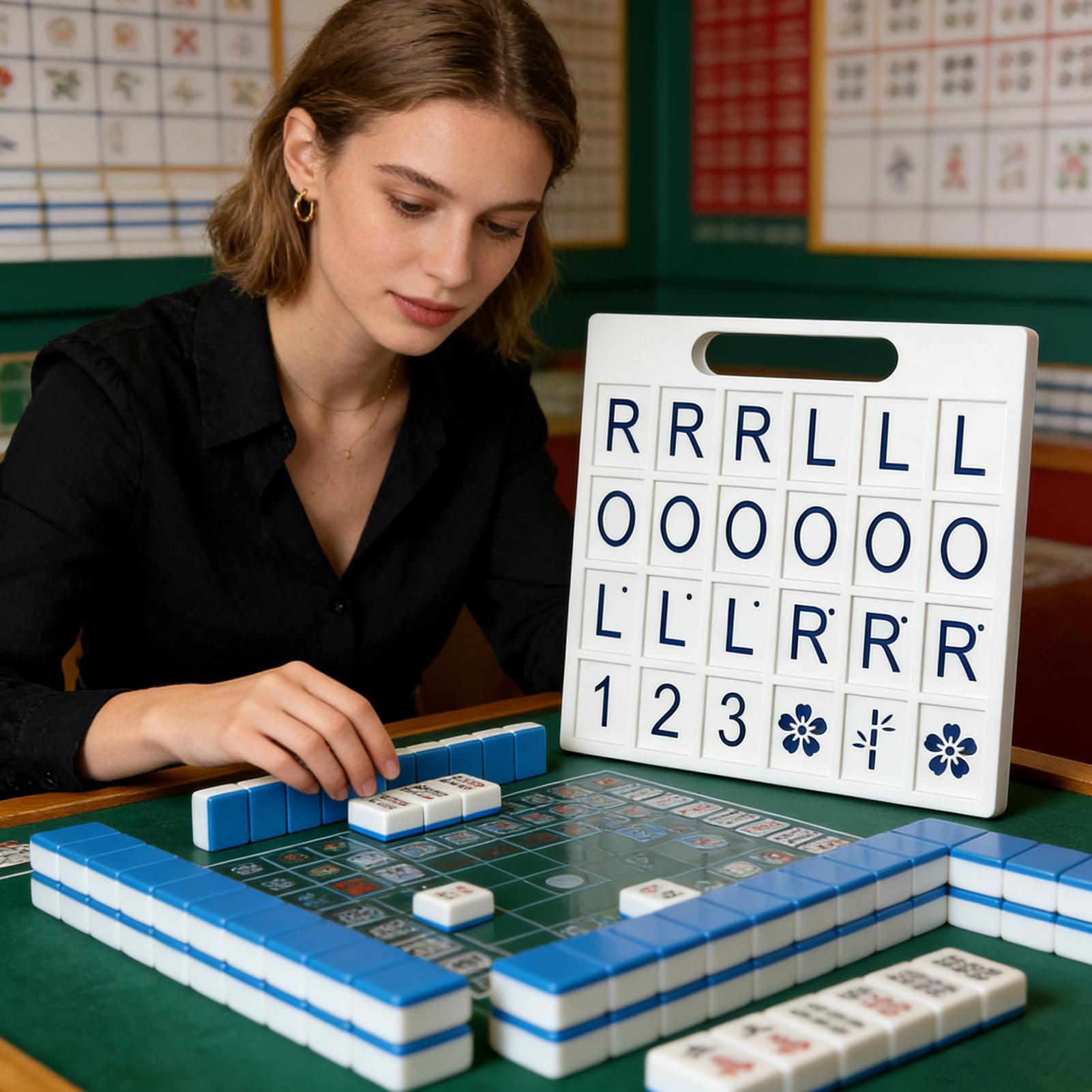 Solo Mahjong Board 24 Slots Po - Board Game Family avaliação e preço