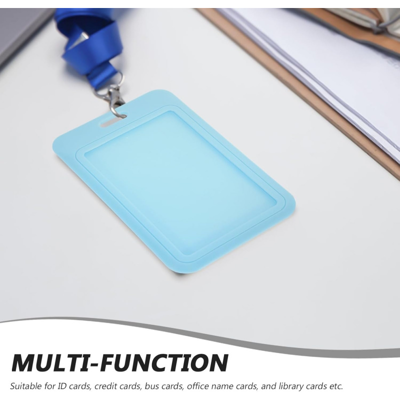 10pcs Sliding Id Card Holder B - Card Sleeves Protector avaliação e preço