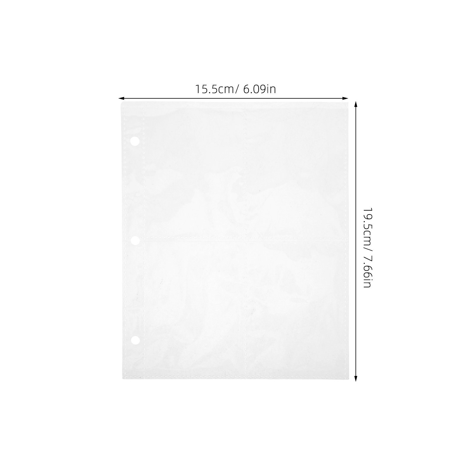 10Pcs Premium Transparent PP R - Card Sleeves Protector avaliação e preço