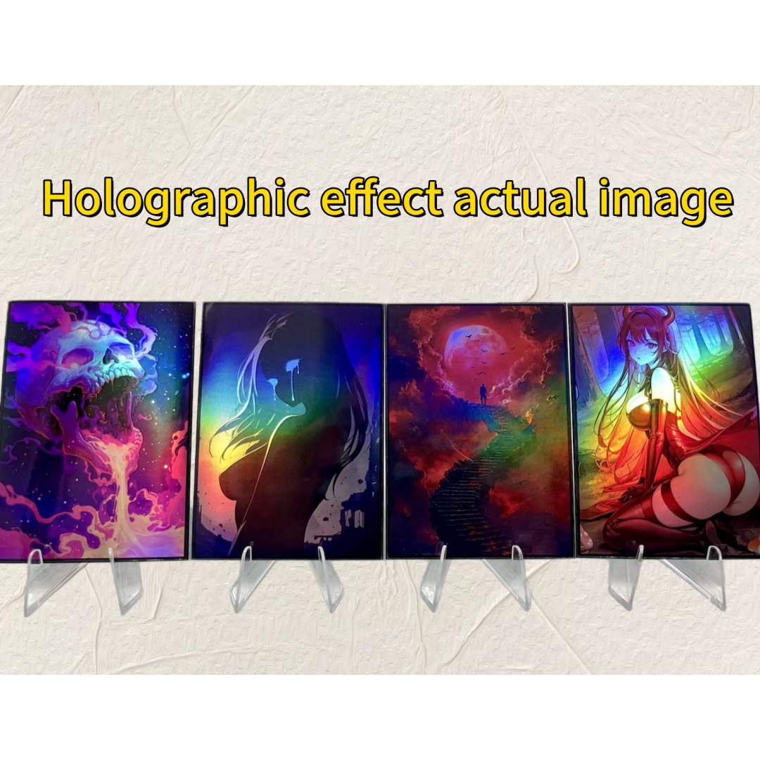 Custom 62x89/66x91mm Holograph - Card Sleeves Protector avaliação e preço