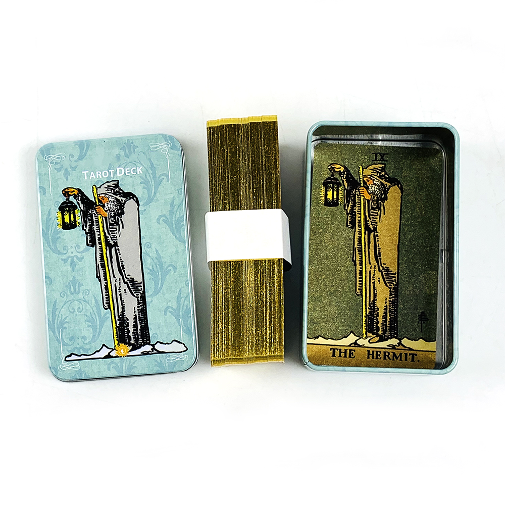 Metal Box Gilded Edition Tarot - Board Game Uno avaliação e preço