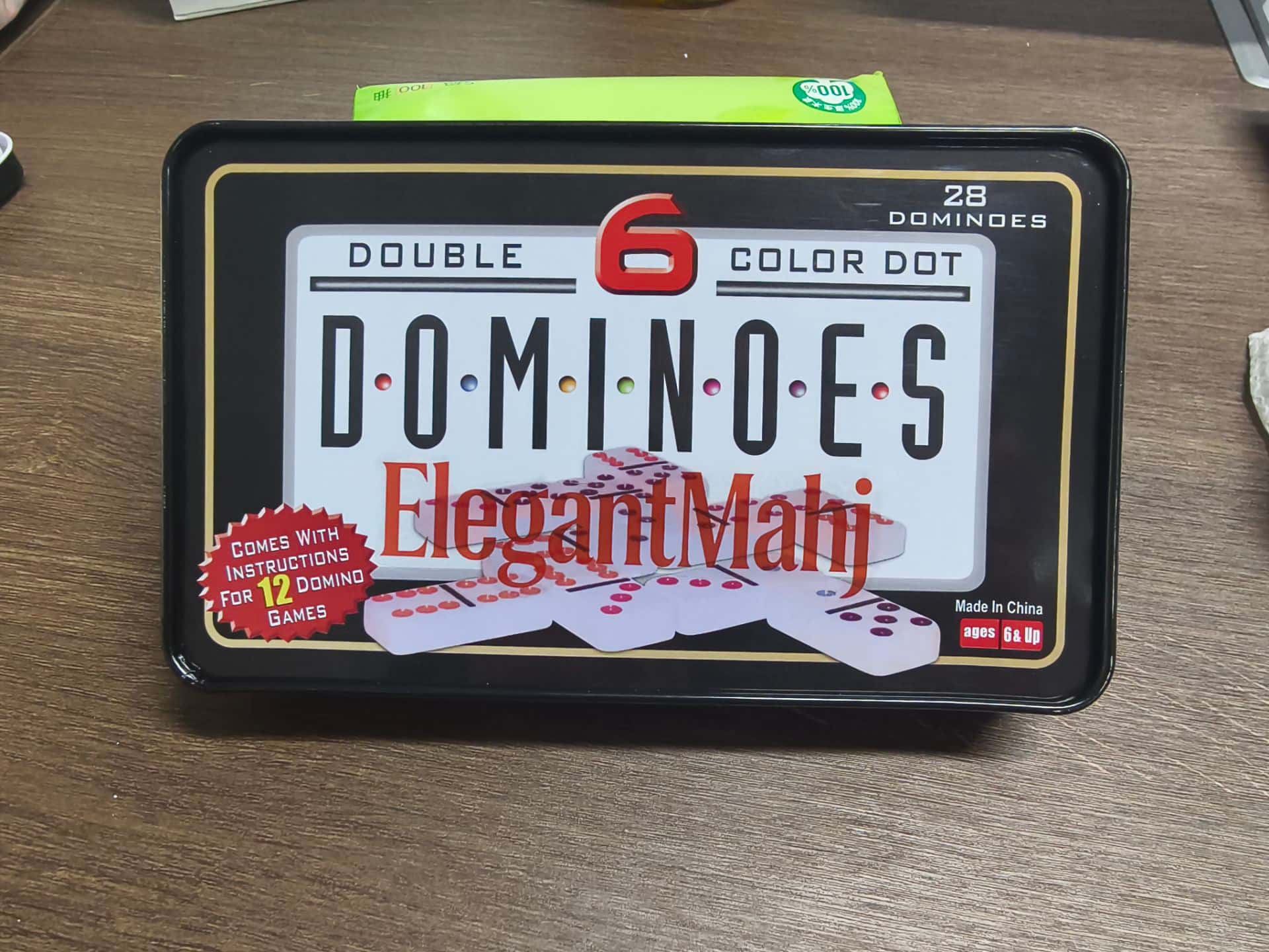 ElegantMahj Double Six Dominoe - Board Game Family avaliação e preço