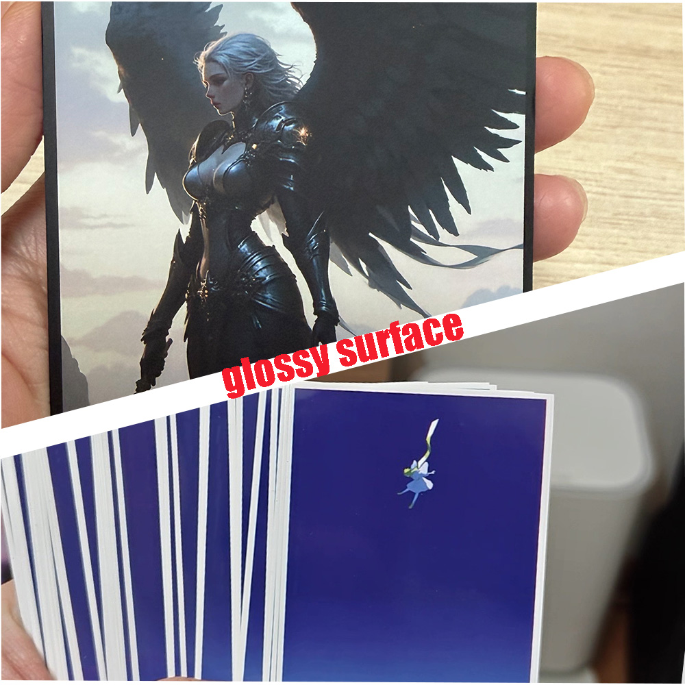 15PCS/50PCS/60PCS/70PCS HD Cus - Card Sleeves Protector avaliação e preço