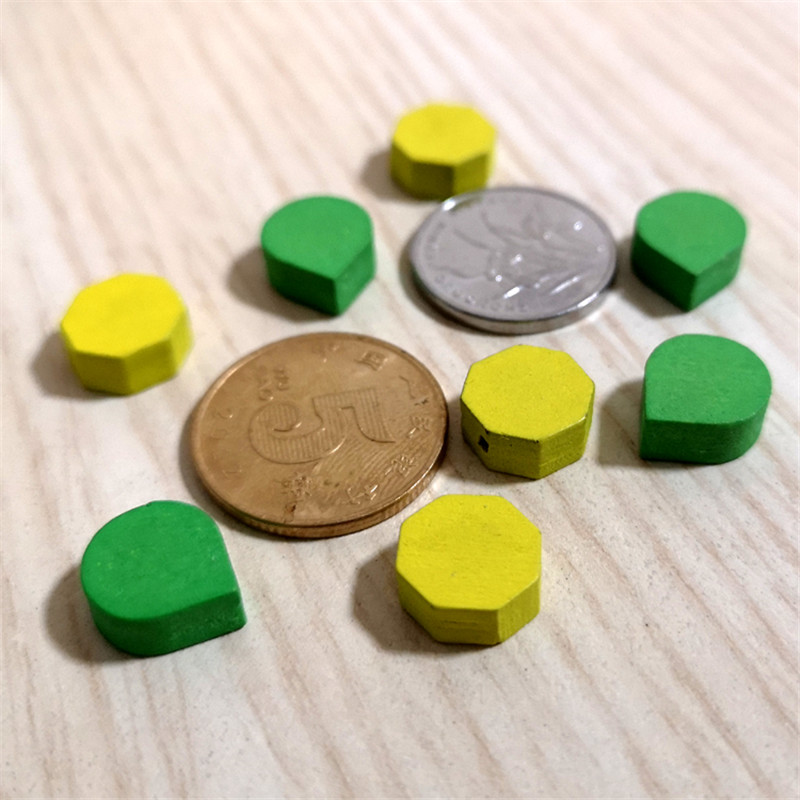 40Pcs 10mm Red Heart Shape Blu - Board Game Dixit avaliação e preço