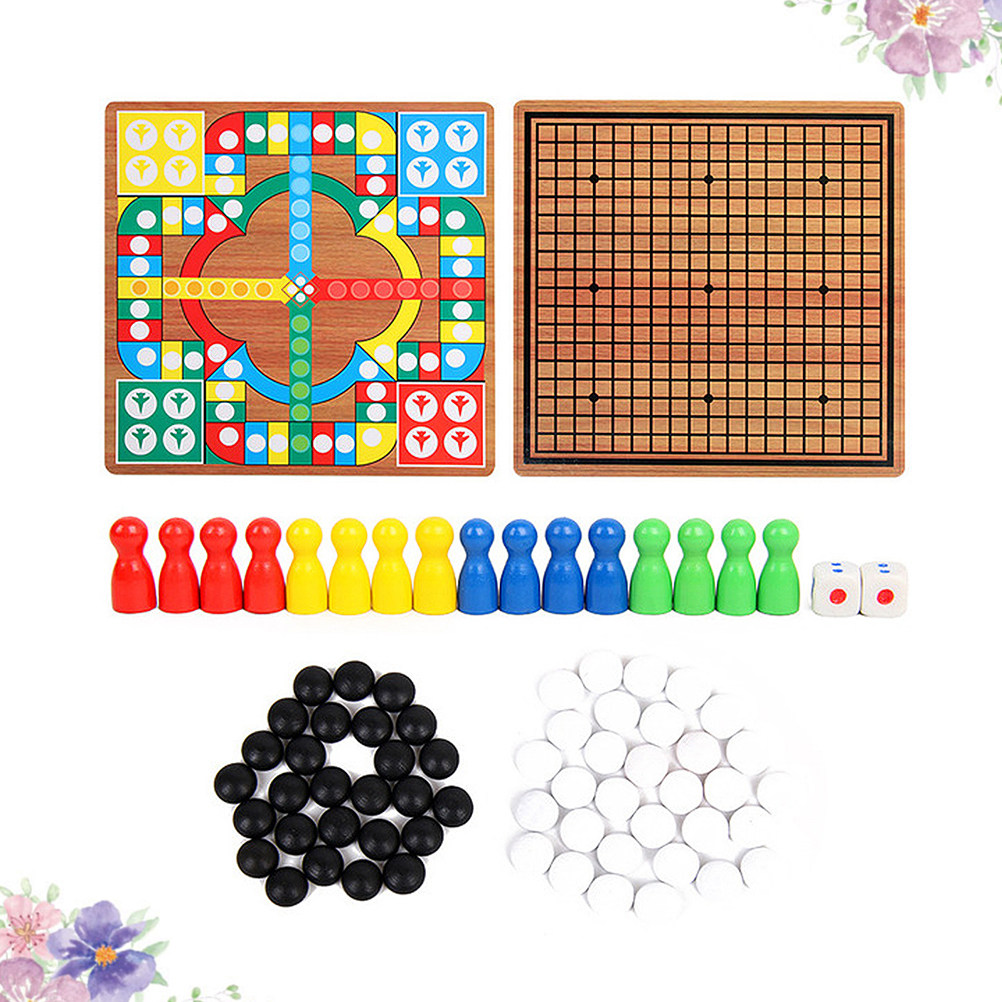 1Set Flying Chess Five-in-A-Ro - Board Game Family avaliação e preço