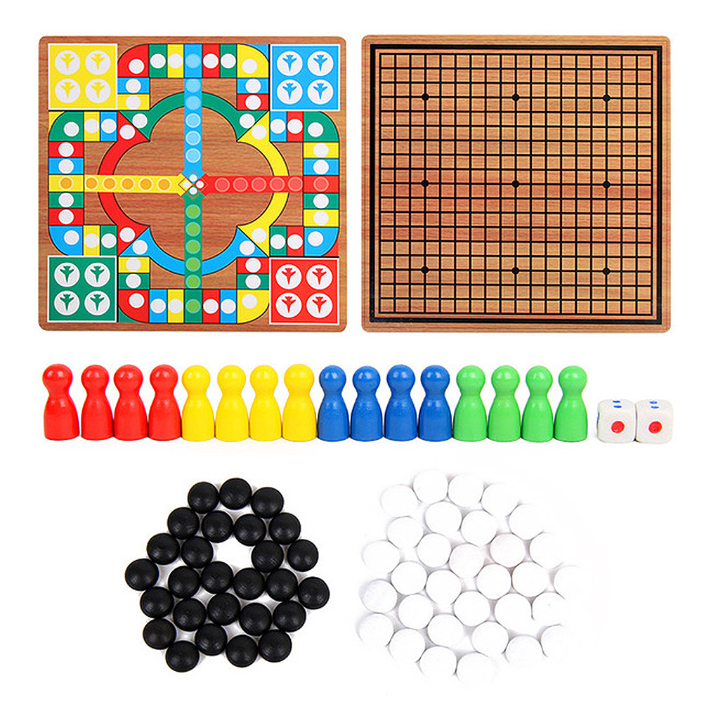 1Set Flying Chess Five-in-A-Ro - Board Game Family avaliação e preço